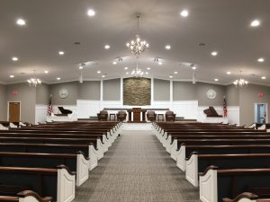 After - The finished Auditorium